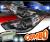HID Xenon + Sonar® DRL LED Halo Projector Headlights (Black) - 11-13 Hyundai Elantra