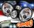 HID Xenon + Sonar® Halo Projector Headlights - 00-02 Mercedes-Benz E320 W210 without Stock HID