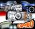HID Xenon + Sonar® Halo Projector Headlights - 94-01 Dodge Ram 1500 Pickup w/ Amber Reflector