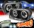 HID Xenon + Sonar® Halo Projector Headlights (Black) - 05-10 Chrysler 300