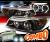HID Xenon + Sonar® Halo Projector Headlights (Black) - 06-08 BMW 325i E91 4dr Wagon