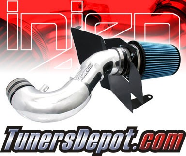 Injen® Power-Flow Cold Air Intake (Polish) - 05-06 Ford Mustang 4.0L V6 (w/ Heat Shield)