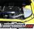 Injen® Power-Flow Cold Air Intake (Wrinkle Black) - 10-11 Chevy Camaro 3.6L V6 (w/ Heat Shield)