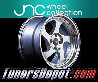 JNC Wheels - 15&quto; JNC034 Silver Machined Face Rim - 4x100 - 15x8.25 inch (1 Single Wheel Only)