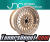 JNC Wheels - 17&quto; JNC031 Gold Machined Face Rim - 4x100/4x114.3 - 17x9 inch (1 Single Wheel Only)