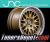 JNC Wheels - 18&quto; JNC001 Gold Machined Lip Rim - 5x100/114.3 - 18x9.5 inch (1 Single Wheel Only)