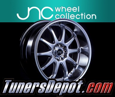 JNC Wheels - 18&quto; JNC019 Hyper Black Rim - 5x100/5x114.3 - 18x8 inch (1 Single Wheel Only)