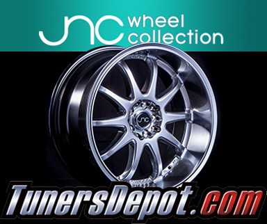 JNC Wheels - 18&quto; JNC019 Hyper Silver Rim - 5x100/5x114.3 - 18x8 inch (1 Single Wheel Only)