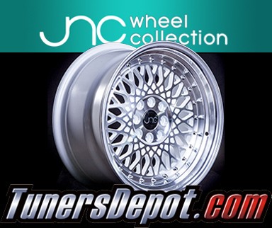 JNC Wheels - 18&quto; JNC031 Silver Machined Face Rim - 5x100/5x114.3 - 18x8.5 inch (1 Single Wheel Only)