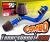 K&N® Air Filter + CPT® Cold Air Intake System (Blue) - 01-05 Honda Civic DX/LX 1.7L 4cyl (MT)