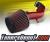 K&N® Air Filter + CPT® Cold Air Intake System (Red) - 08-12 Chevy Malibu 2.4L 4cyl (with Air Pump)