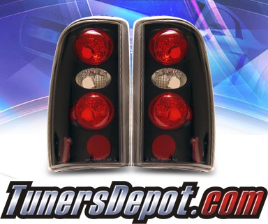 KS® Altezza Tail Lights (Black) - 00-06 Chevy Suburban (w/o Barn Doors)