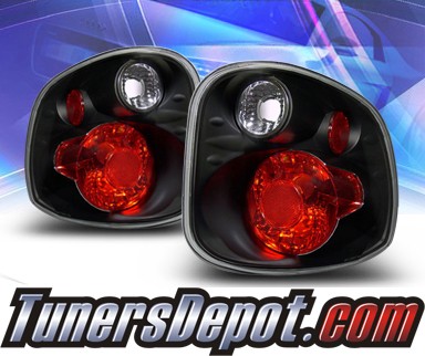 KS® Altezza Tail Lights (Black) - 01-03 Ford F-150 F150 Flareside