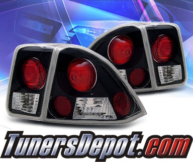 KS® Altezza Tail Lights (Black) - 01-03 Honda Civic 4dr.