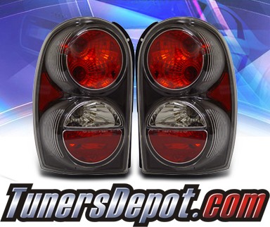 KS® Altezza Tail Lights (Black) - 02-04 Jeep Liberty