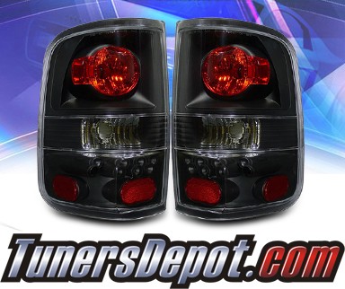 KS® Altezza Tail Lights (Black) - 04-08 Ford F-150 F150