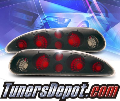 KS® Altezza Tail Lights (Black) - 93-02 Chevy Camaro