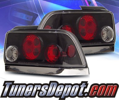 KS® Altezza Tail Lights (Black) - 93-97 Toyota Corolla