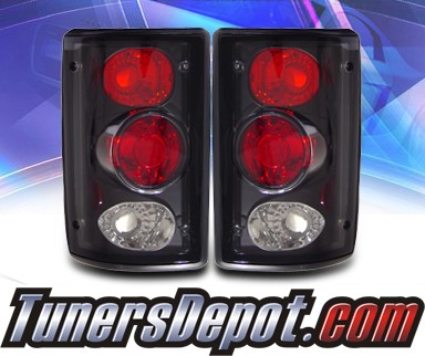 KS® Altezza Tail Lights (Black) - 95-03 Ford Econoline Van