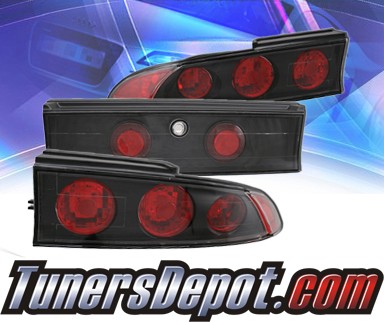 KS® Altezza Tail Lights (Black) - 95-99 Mitsubishi Eclipse