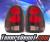 KS® Altezza Tail Lights (Black) - 96-00 Dodge Caravan