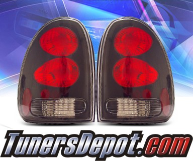 KS® Altezza Tail Lights (Black) - 96-00 Plymouth Voyager