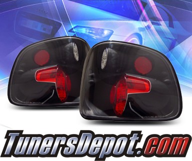 KS® Altezza Tail Lights (Black) - 97-00 Ford F-150 F150 Flareside