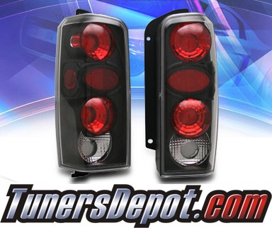 KS® Altezza Tail Lights (Black) - 97-01 Jeep Cherokee