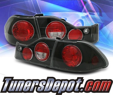 KS® Altezza Tail Lights (Black) - 98-00 Honda Accord 4dr.