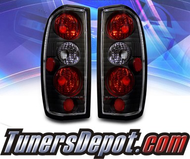 KS® Altezza Tail Lights (Black) - 98-04 Nissan Frontier