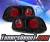 KS® Altezza Tail Lights (Black) - 99-00 Honda Civic 4dr.