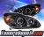KS® CCFL Halo LED Projector Headlights (Black) - 03-05 Toyota Corolla