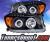 KS® CCFL Halo LED Projector Headlights (Black) - 06-08 Toyota RAV-4 RAV4