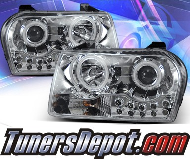 KS® CCFL Halo Projector Headlights - 05-10 Chrysler 300 (Except Limited)
