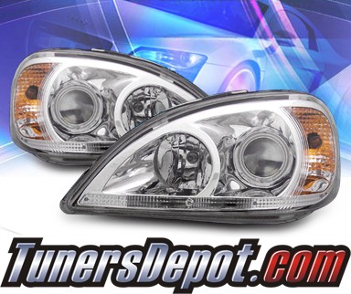 KS® CCFL Halo Projector Headlights - 99-01 Mercedes-Benz ML430 W163