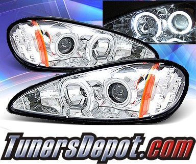 KS® CCFL Halo Projector Headlights - 99-05 Pontiac Grand Am