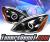 KS® CCFL Halo Projector Headlights (Black) - 04-07 Mitsubishi Lancer