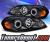 KS® CCFL Halo Projector Headlights (Black) - 06-07 Chevy Monte Carlo