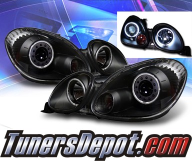 KS® CCFL Halo Projector Headlights (Black) - 98-05 Lexus GS400