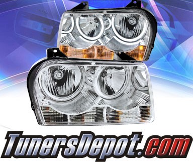 KS® CCFL Halo Projector Headlights (Chrome) - 05-12 Chrysler 300