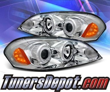 KS® CCFL Halo Projector Headlights (Chrome) - 06-07 Chevy Monte Carlo