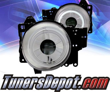 KS® CCFL Halo Projector Headlights (Chrome) - 07-13 Toyota FJ Cruiser