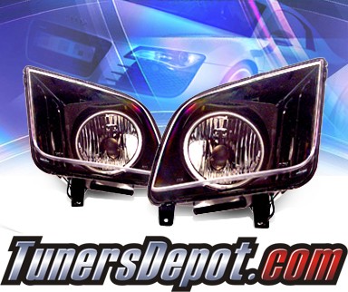 KS® Crystal CCFL Halo Headlights (Black) - 05-09 Ford Mustang