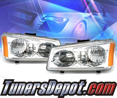 KS® Crystal Headlights  - 03-06 Chevy Silverado