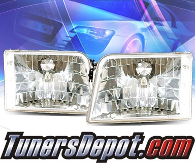 KS® Crystal Headlights  - 93-97 Ford Ranger