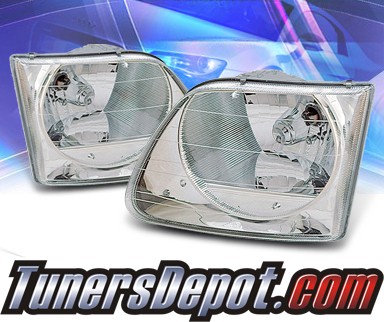KS® Crystal Headlights - 97-03 Ford F-150 F150
