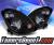 KS® Crystal Headlights (Black) - 03-04 Infiniti G35 4dr Sedan