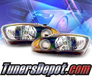 KS® Crystal Headlights (Black) - 03-05 Chevy Cavalier