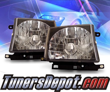 KS® Crystal Headlights (Black) - 97-00 Toyota Tacoma