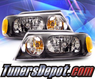 KS® Crystal Headlights (Black) - 98-02 Lincoln Navigator